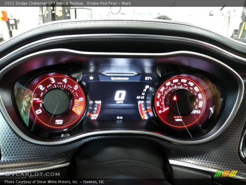  2022 Challenger SRT Hellcat Redeye SRT Hellcat Redeye Gauges