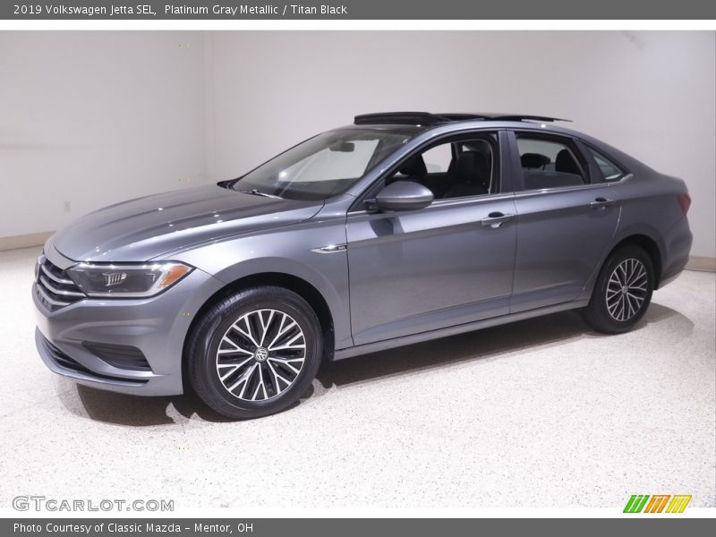 Platinum Gray Metallic / Titan Black 2019 Volkswagen Jetta SEL