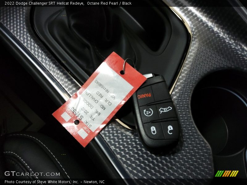 Octane Red Pearl / Black 2022 Dodge Challenger SRT Hellcat Redeye