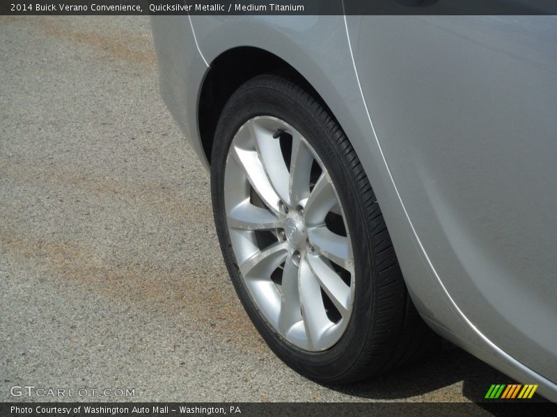 Quicksilver Metallic / Medium Titanium 2014 Buick Verano Convenience