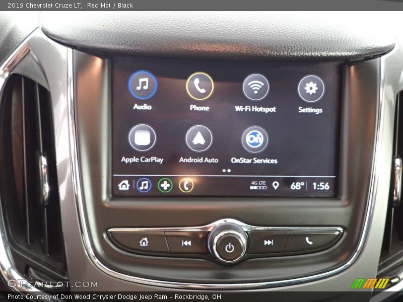 Red Hot / Black 2019 Chevrolet Cruze LT