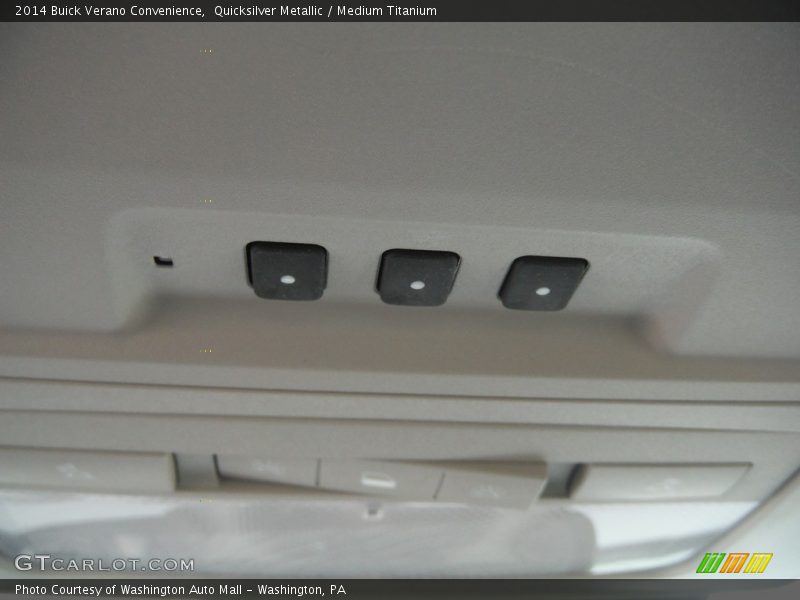 Quicksilver Metallic / Medium Titanium 2014 Buick Verano Convenience