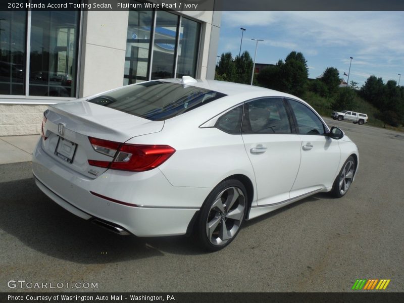 Platinum White Pearl / Ivory 2020 Honda Accord Touring Sedan