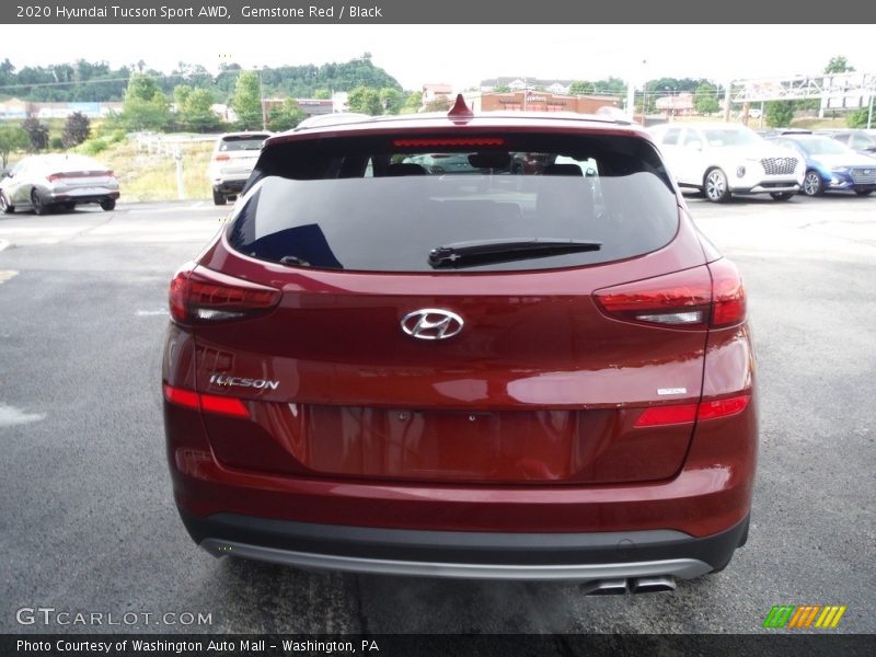 Gemstone Red / Black 2020 Hyundai Tucson Sport AWD