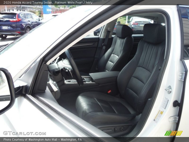 Platinum White Pearl / Ivory 2020 Honda Accord Touring Sedan