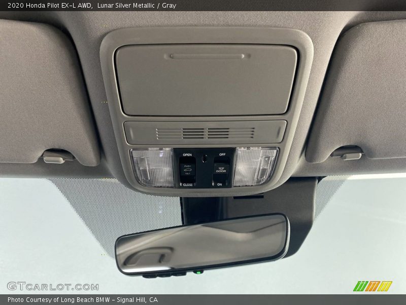 Lunar Silver Metallic / Gray 2020 Honda Pilot EX-L AWD