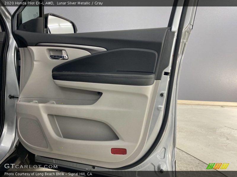 Lunar Silver Metallic / Gray 2020 Honda Pilot EX-L AWD