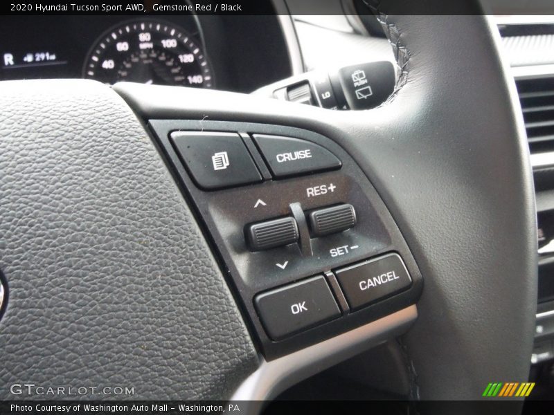 Gemstone Red / Black 2020 Hyundai Tucson Sport AWD