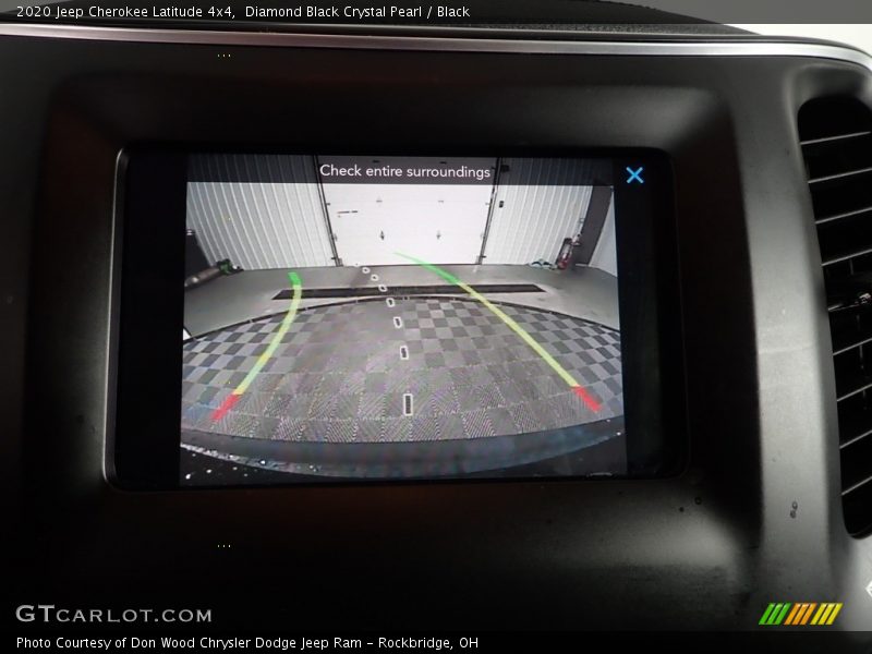 Diamond Black Crystal Pearl / Black 2020 Jeep Cherokee Latitude 4x4