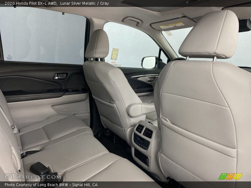 Lunar Silver Metallic / Gray 2020 Honda Pilot EX-L AWD