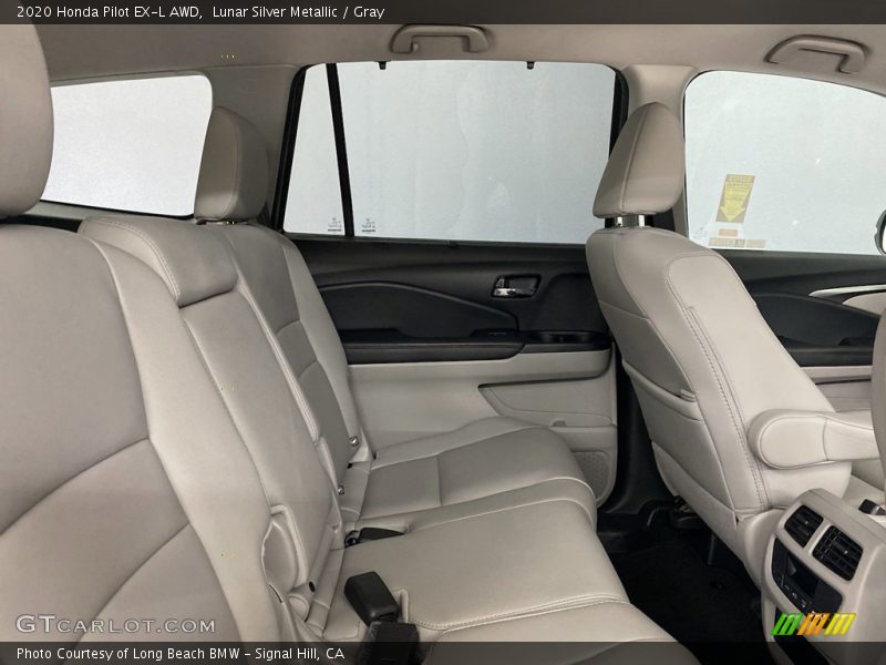 Lunar Silver Metallic / Gray 2020 Honda Pilot EX-L AWD