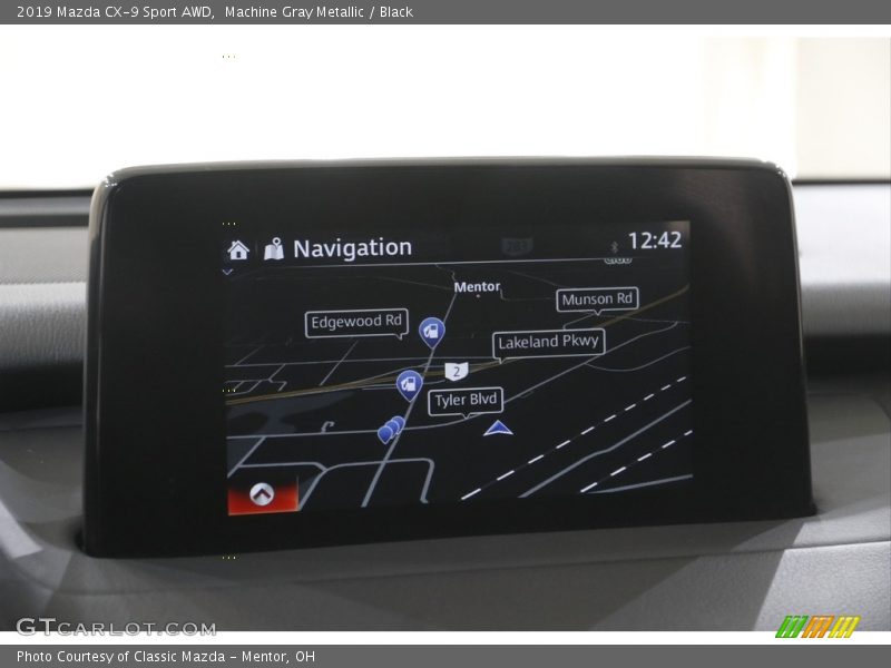 Navigation of 2019 CX-9 Sport AWD