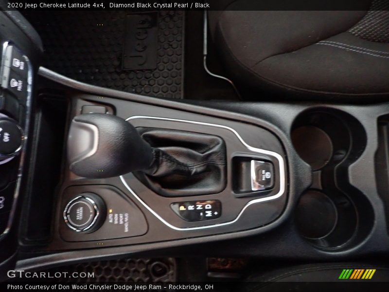 Diamond Black Crystal Pearl / Black 2020 Jeep Cherokee Latitude 4x4