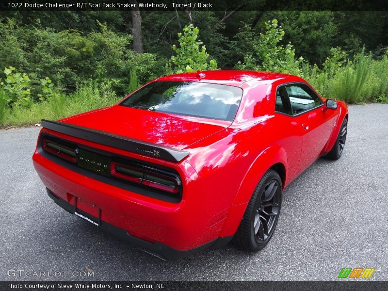 Torred / Black 2022 Dodge Challenger R/T Scat Pack Shaker Widebody