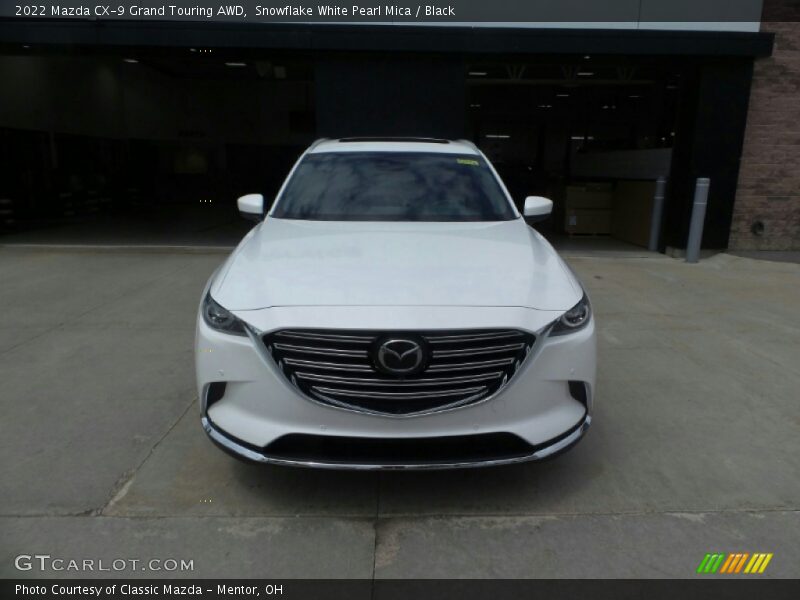 Snowflake White Pearl Mica / Black 2022 Mazda CX-9 Grand Touring AWD