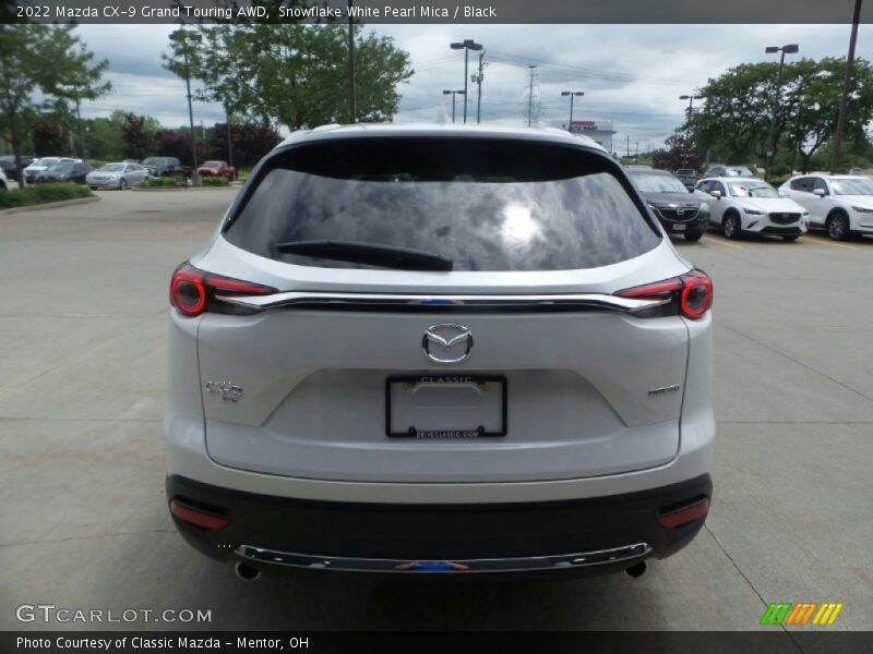 Snowflake White Pearl Mica / Black 2022 Mazda CX-9 Grand Touring AWD