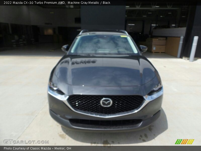 Machine Gray Metallic / Black 2022 Mazda CX-30 Turbo Premium AWD