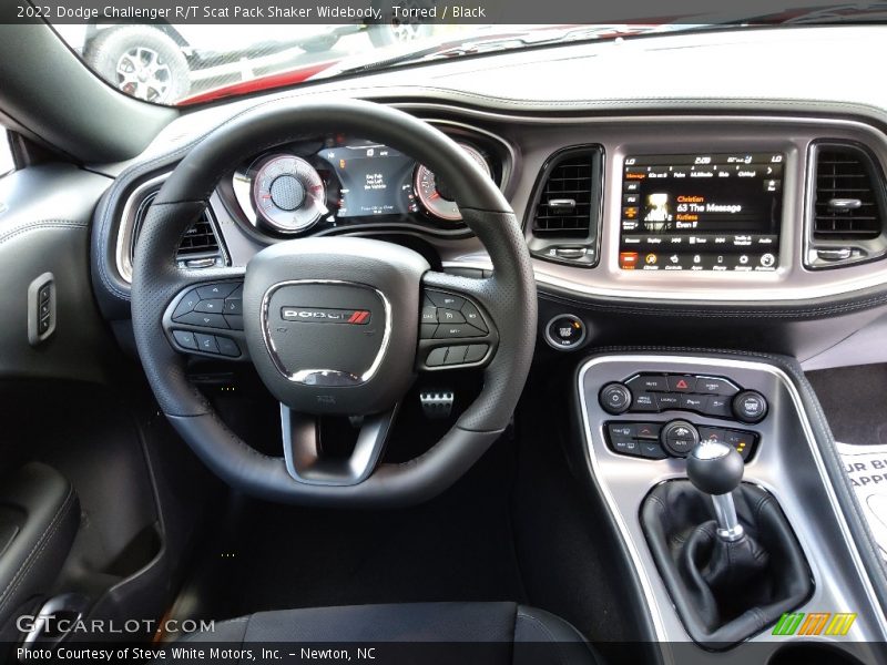 Dashboard of 2022 Challenger R/T Scat Pack Shaker Widebody