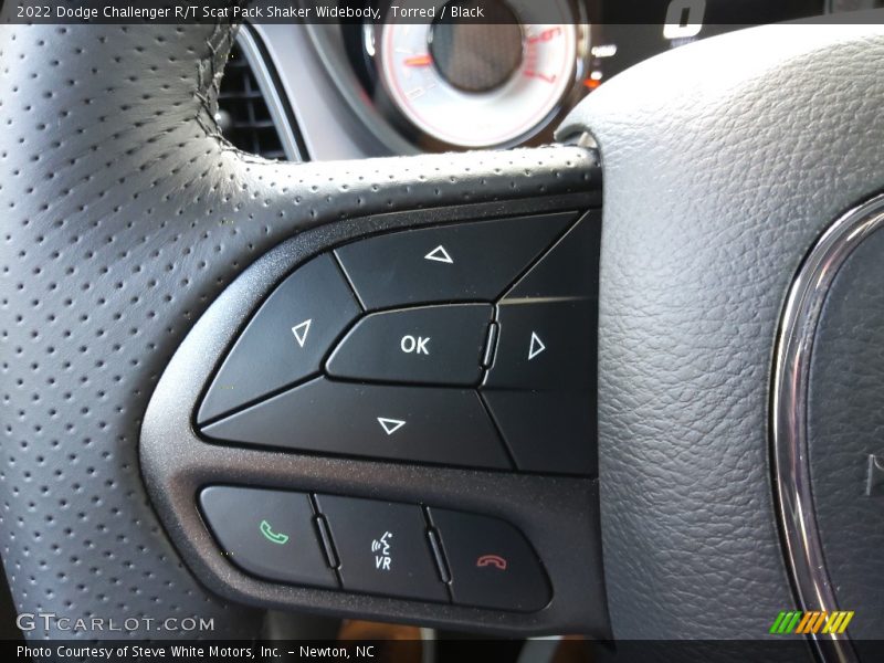  2022 Challenger R/T Scat Pack Shaker Widebody Steering Wheel