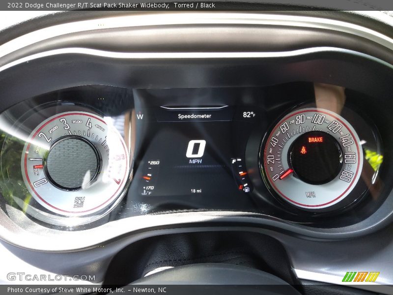 Torred / Black 2022 Dodge Challenger R/T Scat Pack Shaker Widebody