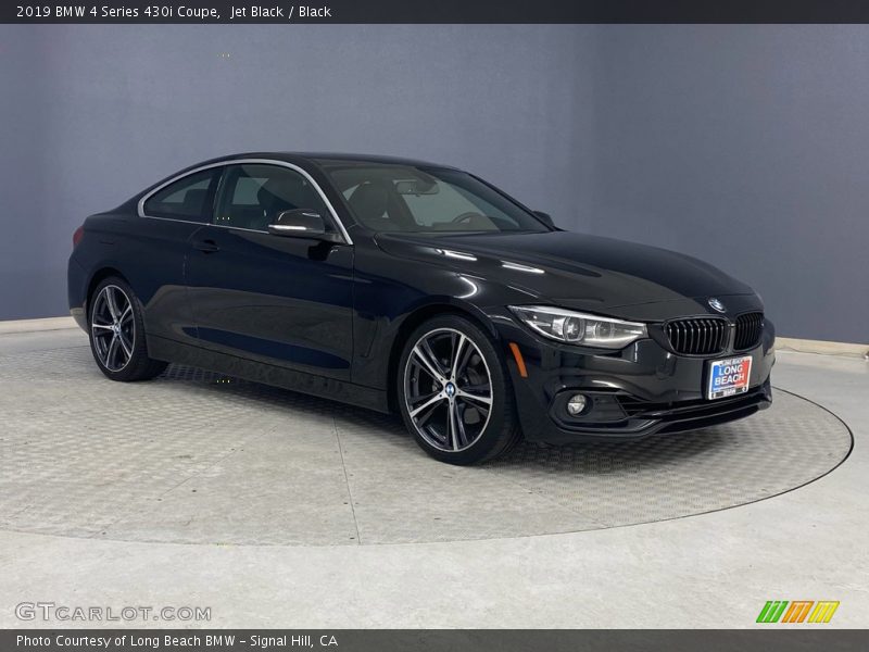 Jet Black / Black 2019 BMW 4 Series 430i Coupe