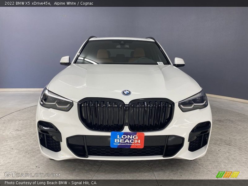 Alpine White / Cognac 2022 BMW X5 xDrive45e