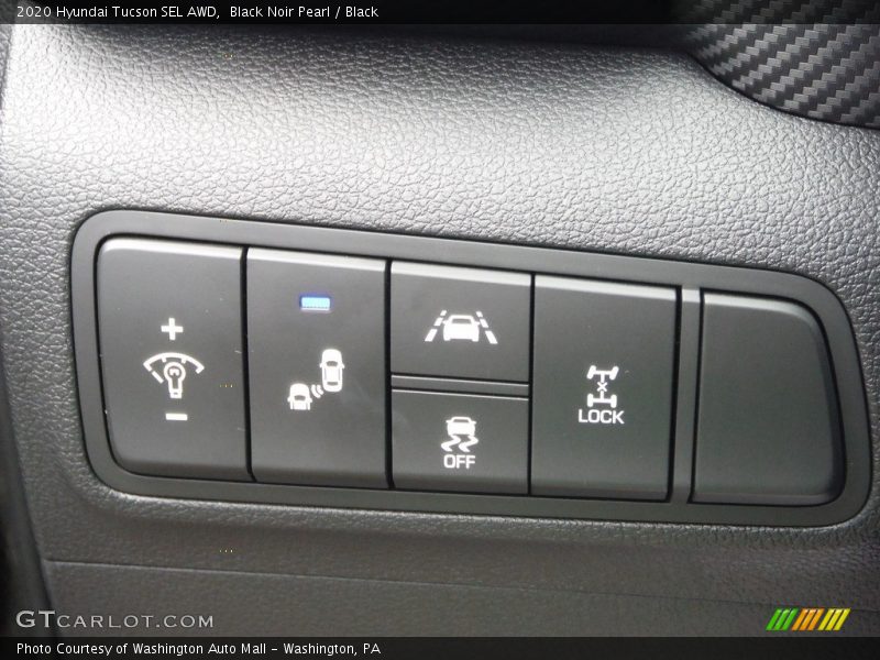 Black Noir Pearl / Black 2020 Hyundai Tucson SEL AWD