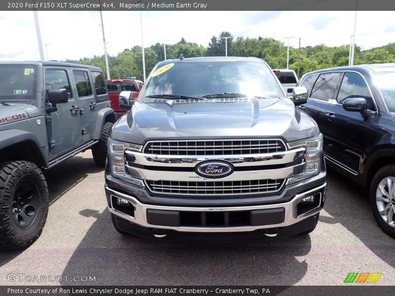 Magnetic / Medium Earth Gray 2020 Ford F150 XLT SuperCrew 4x4