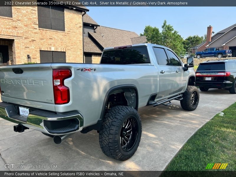 Silver Ice Metallic / Gideon/­Very Dark Atmosphere 2022 Chevrolet Silverado 3500HD LTZ Crew Cab 4x4