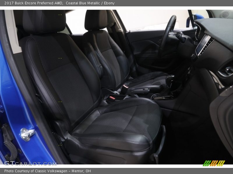 Coastal Blue Metallic / Ebony 2017 Buick Encore Preferred AWD