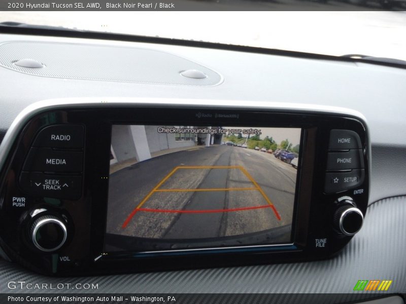 Black Noir Pearl / Black 2020 Hyundai Tucson SEL AWD