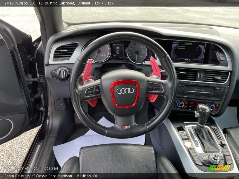  2012 S5 3.0 TFSI quattro Cabriolet Steering Wheel