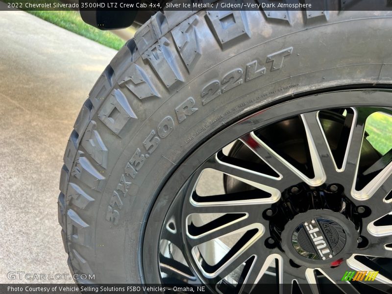 Silver Ice Metallic / Gideon/­Very Dark Atmosphere 2022 Chevrolet Silverado 3500HD LTZ Crew Cab 4x4