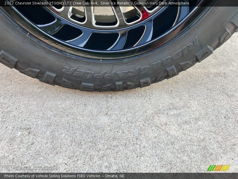Silver Ice Metallic / Gideon/­Very Dark Atmosphere 2022 Chevrolet Silverado 3500HD LTZ Crew Cab 4x4