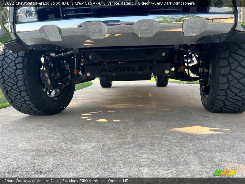 Silver Ice Metallic / Gideon/­Very Dark Atmosphere 2022 Chevrolet Silverado 3500HD LTZ Crew Cab 4x4