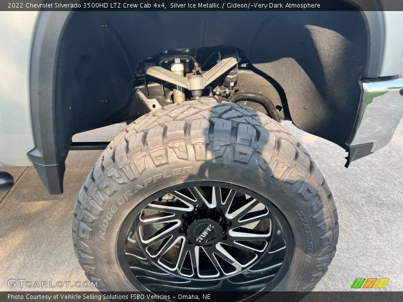 Silver Ice Metallic / Gideon/­Very Dark Atmosphere 2022 Chevrolet Silverado 3500HD LTZ Crew Cab 4x4