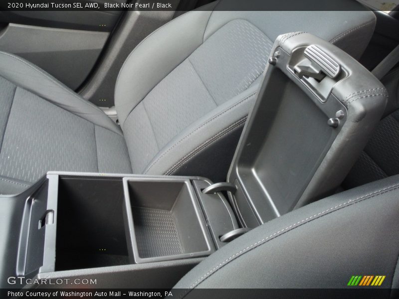 Black Noir Pearl / Black 2020 Hyundai Tucson SEL AWD