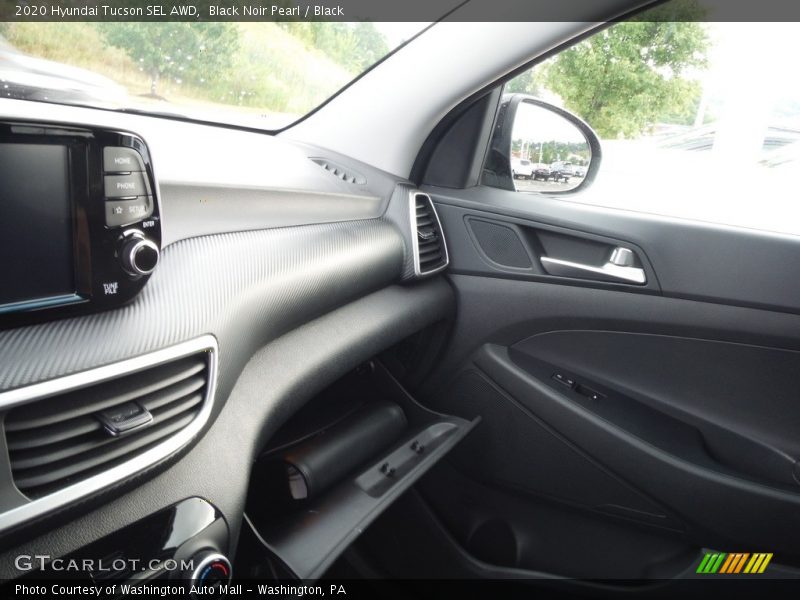 Black Noir Pearl / Black 2020 Hyundai Tucson SEL AWD