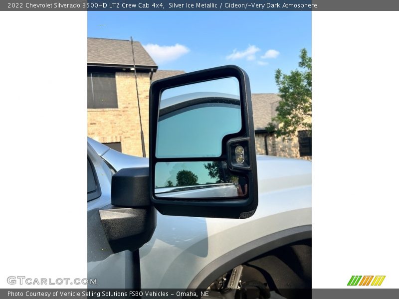 Silver Ice Metallic / Gideon/­Very Dark Atmosphere 2022 Chevrolet Silverado 3500HD LTZ Crew Cab 4x4