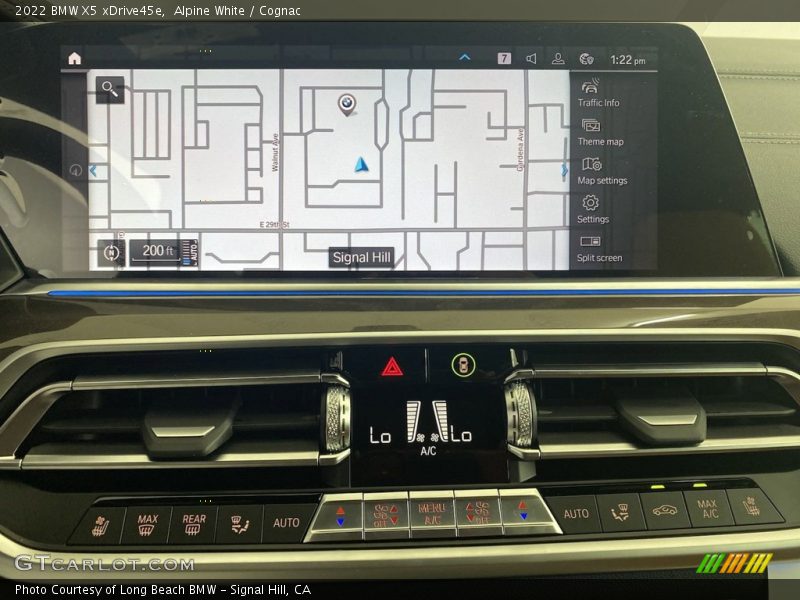 Navigation of 2022 X5 xDrive45e