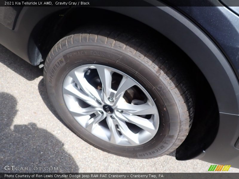Gravity Gray / Black 2021 Kia Telluride LX AWD