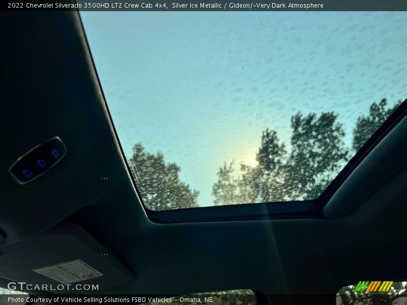 Silver Ice Metallic / Gideon/­Very Dark Atmosphere 2022 Chevrolet Silverado 3500HD LTZ Crew Cab 4x4