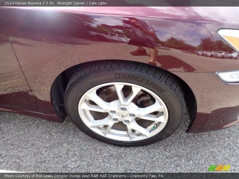 Midnight Garnet / Cafe Latte 2014 Nissan Maxima 3.5 SV