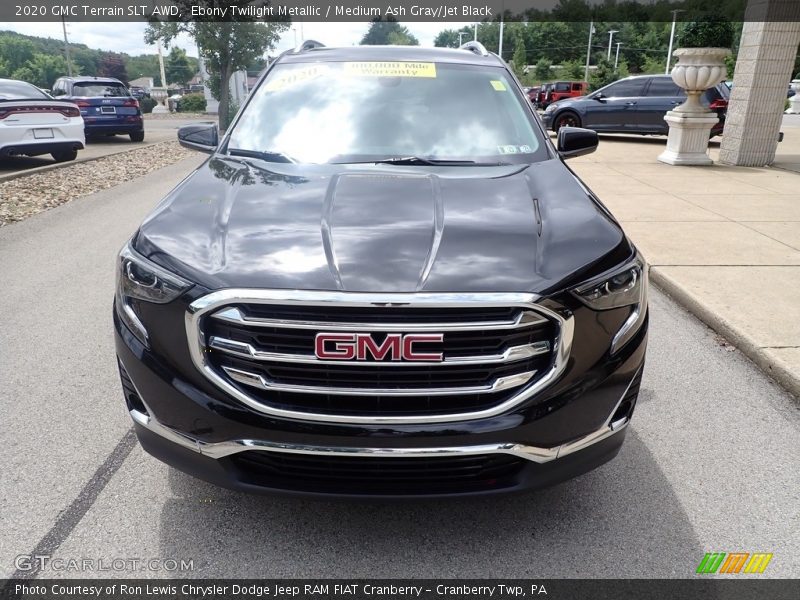 Ebony Twilight Metallic / Medium Ash Gray/Jet Black 2020 GMC Terrain SLT AWD