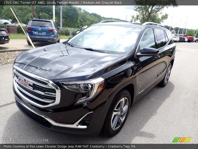 Ebony Twilight Metallic / Medium Ash Gray/Jet Black 2020 GMC Terrain SLT AWD