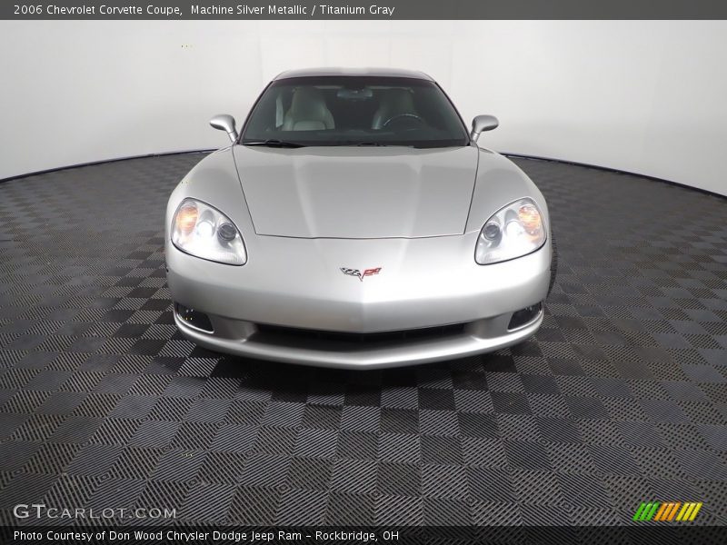 Machine Silver Metallic / Titanium Gray 2006 Chevrolet Corvette Coupe
