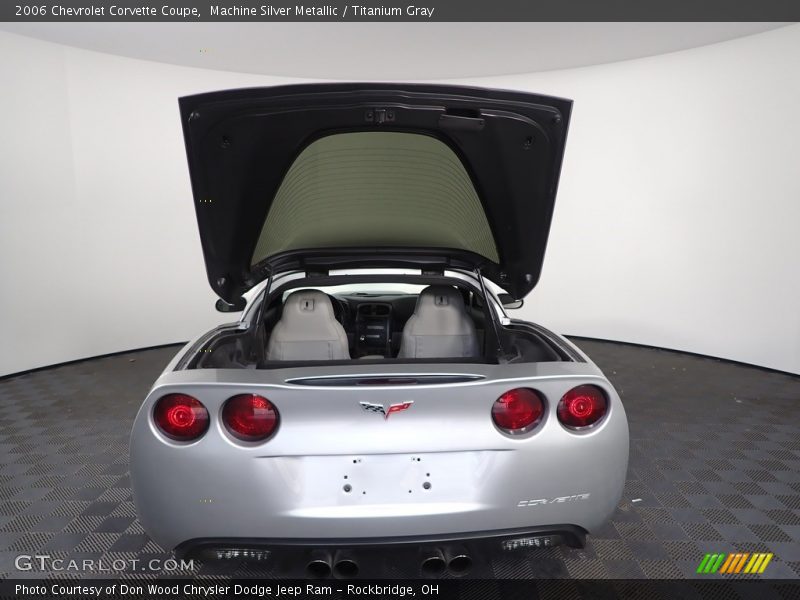 Machine Silver Metallic / Titanium Gray 2006 Chevrolet Corvette Coupe