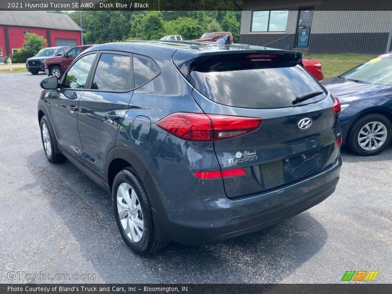 Dusk Blue / Black 2021 Hyundai Tucson SE AWD