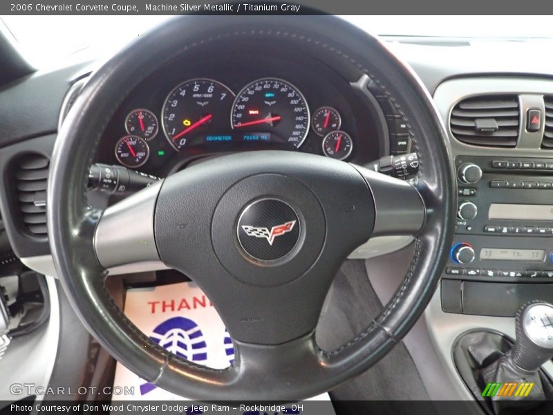  2006 Corvette Coupe Steering Wheel