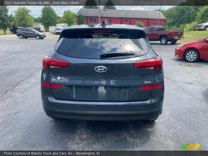 Dusk Blue / Black 2021 Hyundai Tucson SE AWD